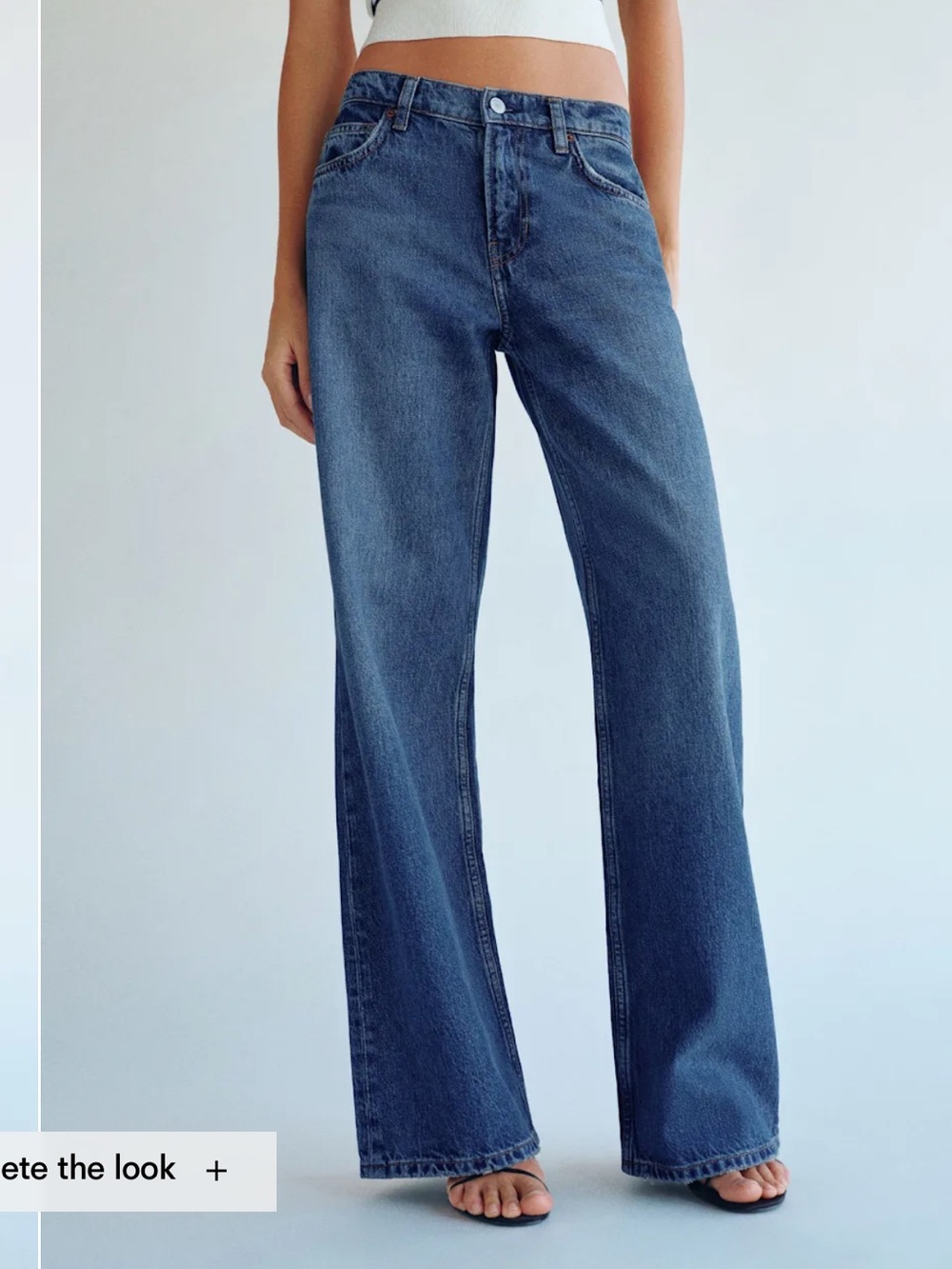 Reformation Cary Low Rise Slouchy Wide Leg Jeans in Maggiore